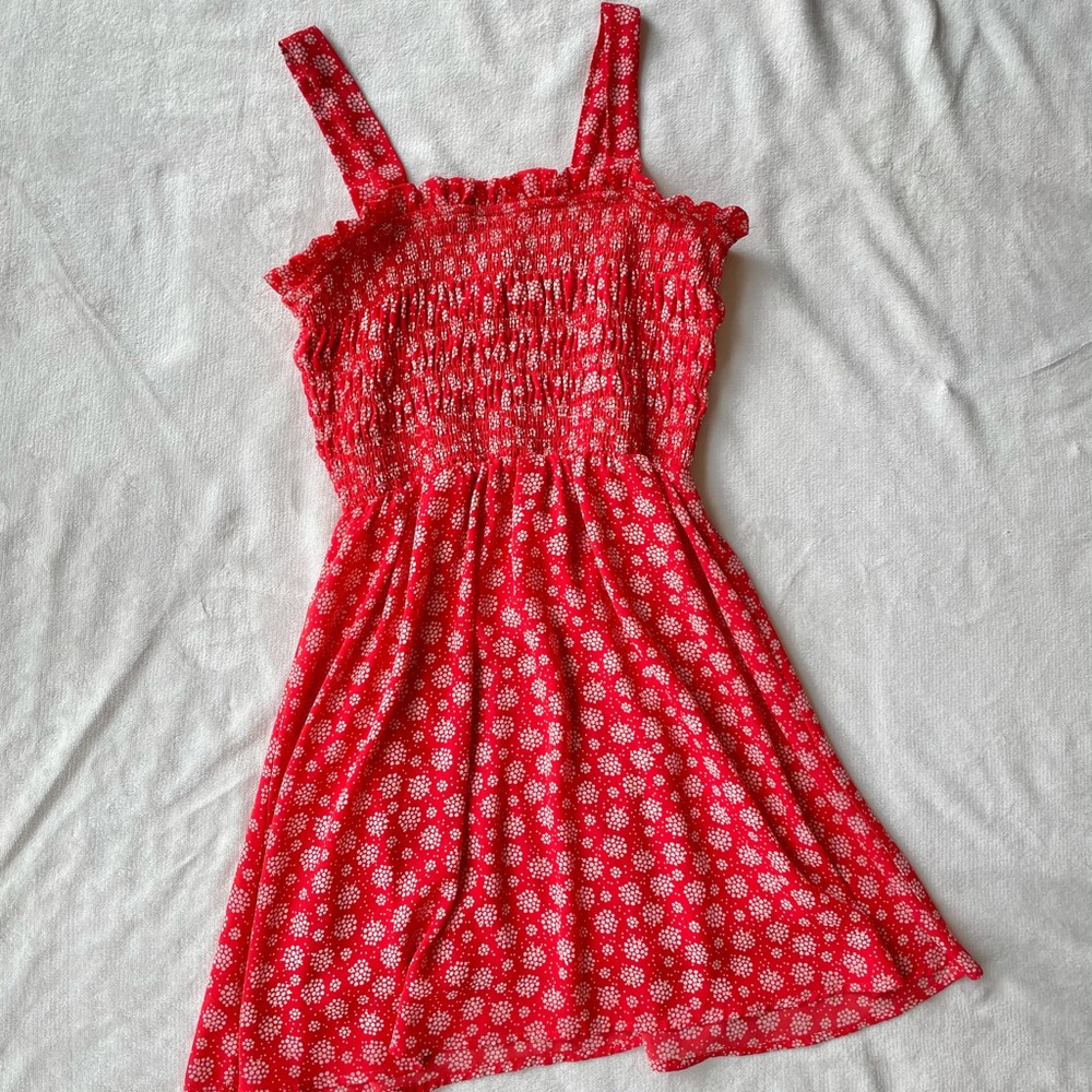Bright Red Dress